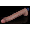 LoveToy Gode vibrant Softee Vibe 21 x 4cm Marron